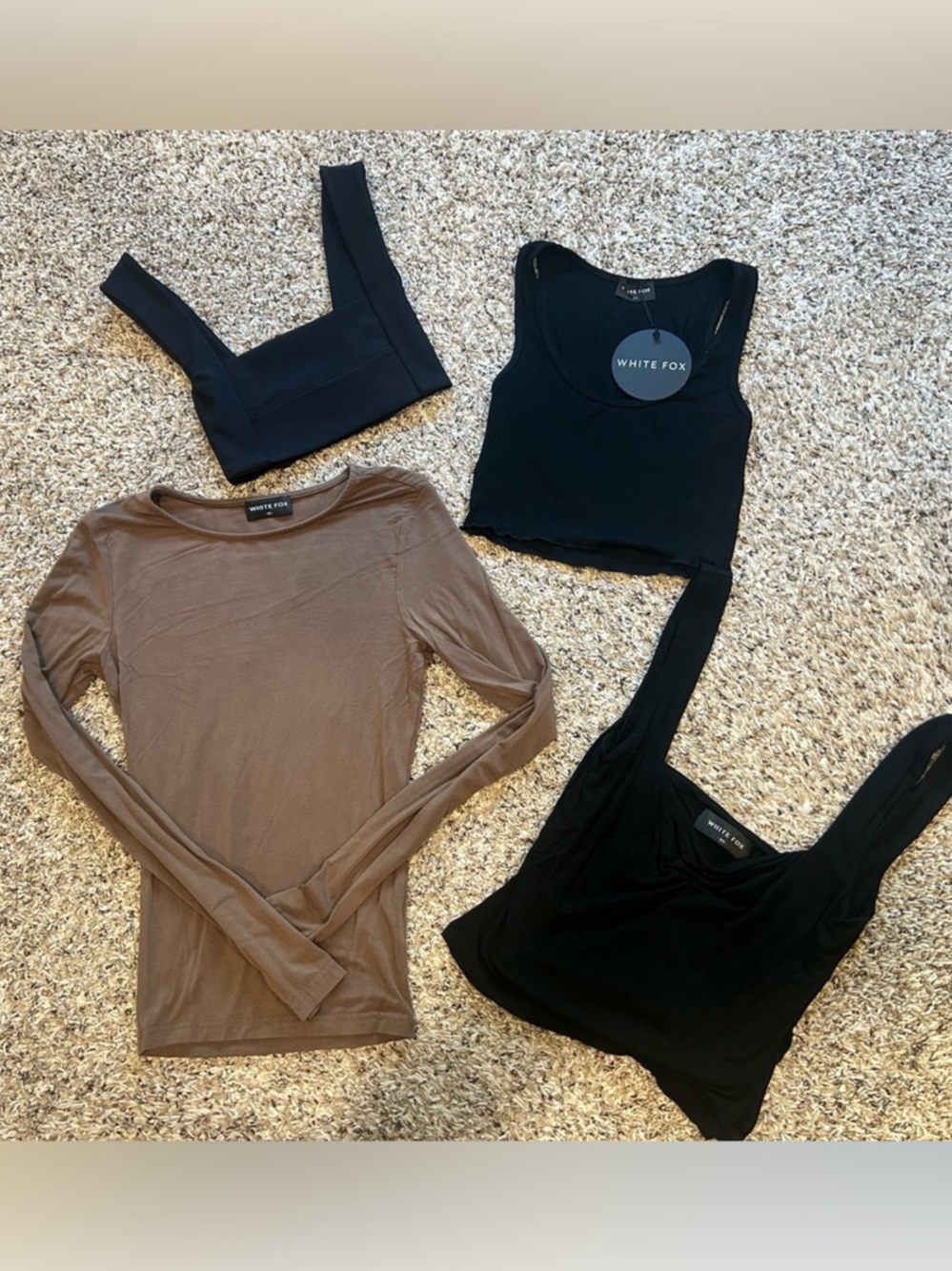 White Fox Boutique Tops Bundle XS